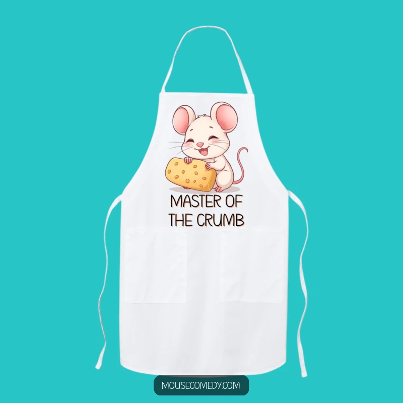 Funny Mouse Chef Apron: Joyful Crumb Holder Cooking Gift