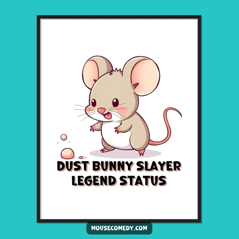 Free Printable Kawaii Mouse Wall Art - Enthusiastic Dust Chase Decor