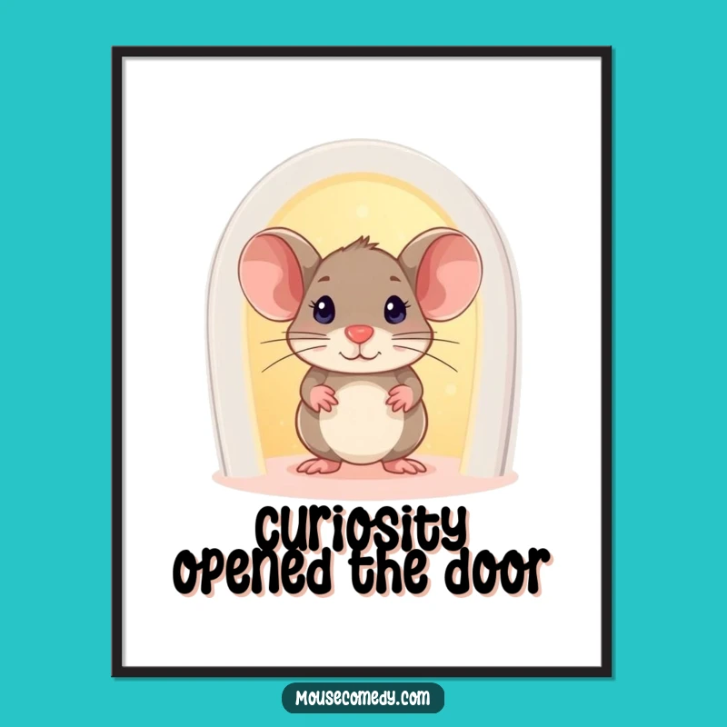 Free Printable Mouse Doorway Art: Funny Downloadable Wall Decor